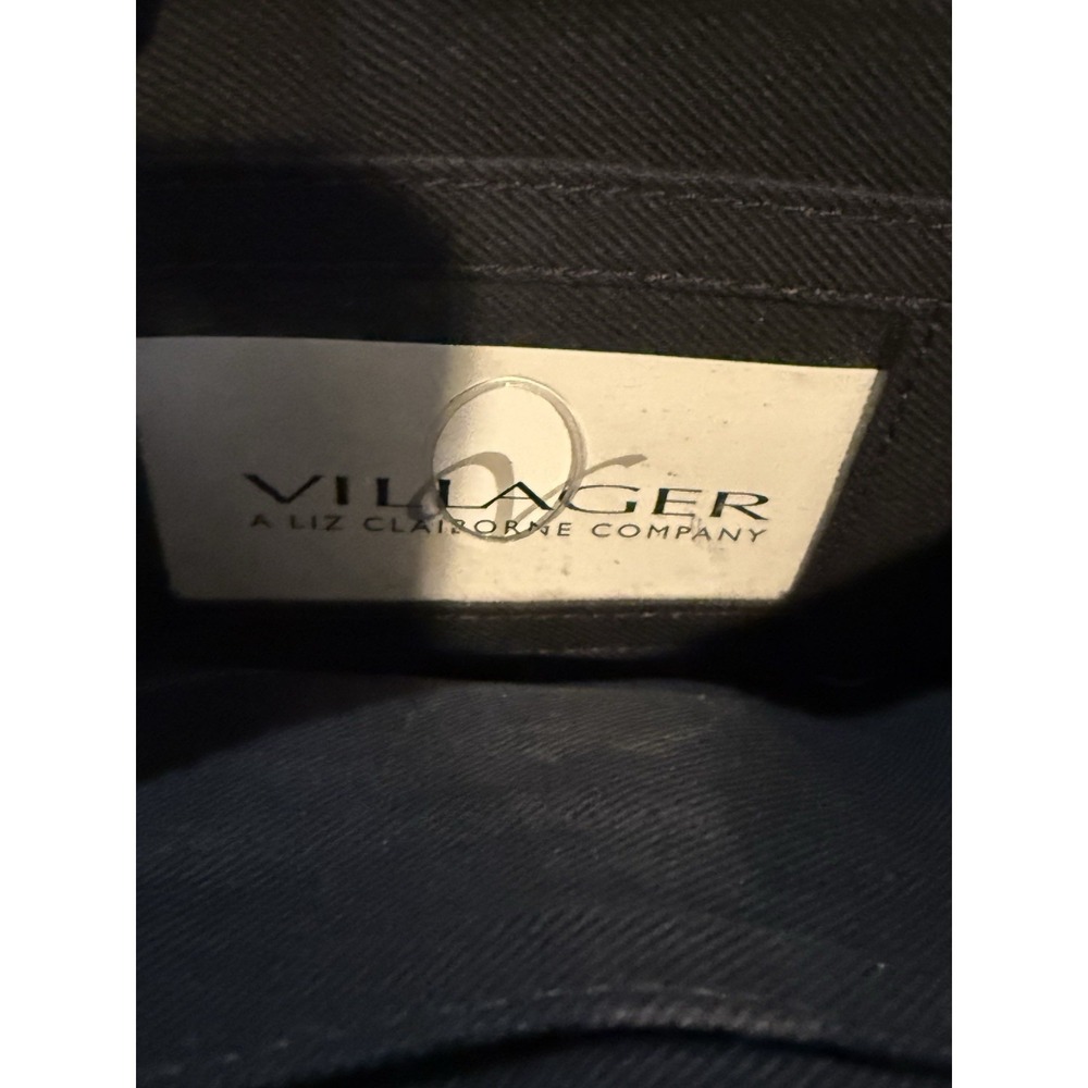 Villager by Liz Claiborne Vintage 90s Y2K Tartan Plaid Multiway Backpack & Case - Picture 13 of 13